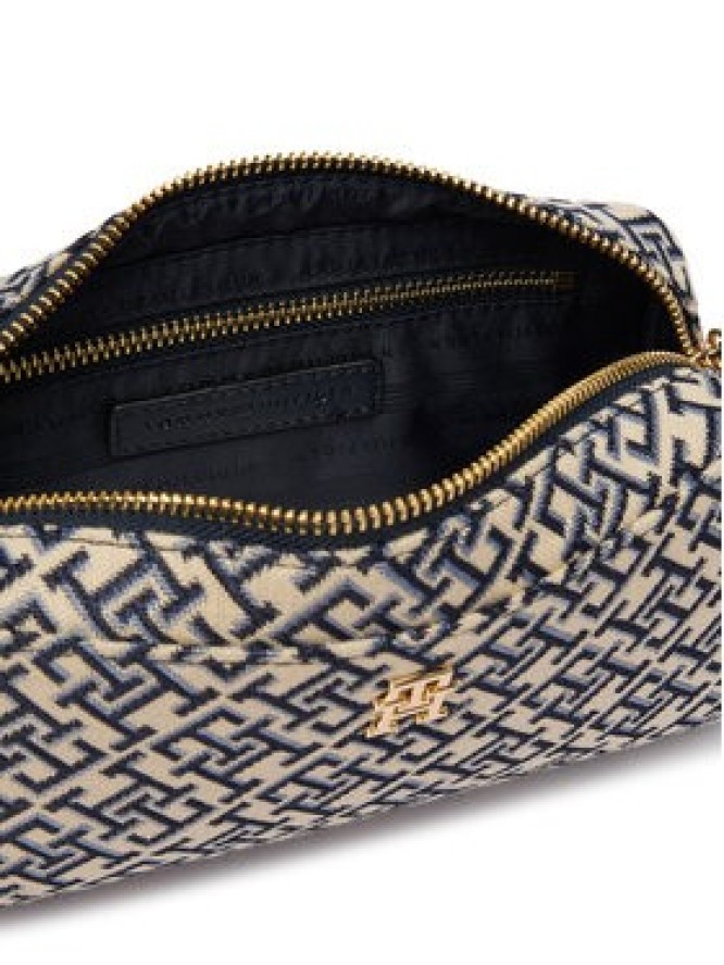 Tommy Hilfiger Torebka Th Grace Camera Bag Jacquard AW0AW18864 Granatowy