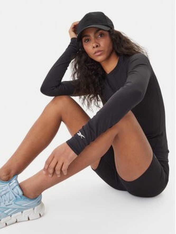 Reebok Koszulka techniczna Reebok x Ewa Chodakowska Moni RK25614CCW Czarny Slim Fit