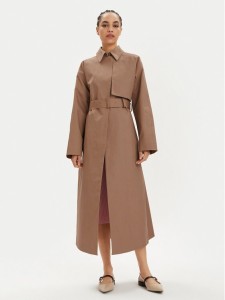 Calvin Klein Trencz K20K206318 Beżowy Relaxed Fit