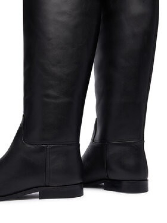 TWINSET Botki 252TCP19C Czarny