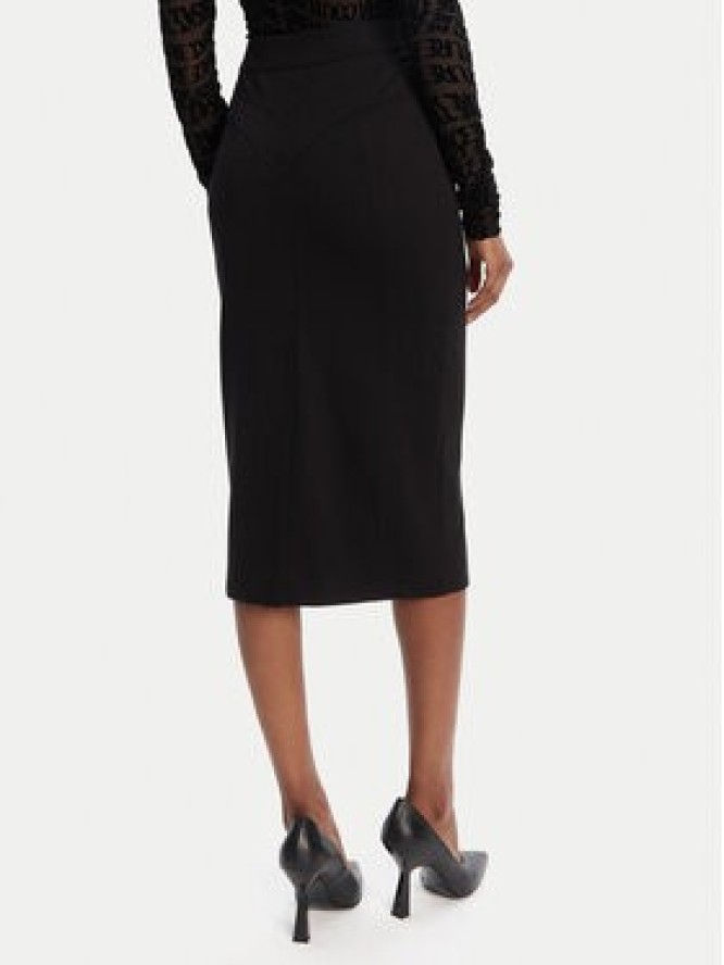 Versace Jeans Couture Spódnica ołówkowa 79HAE807 J0092 Czarny Slim Fit