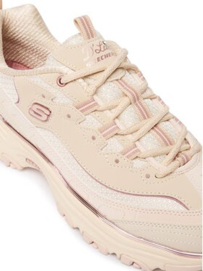 Skechers Sneakersy D'Lites 150873 Beżowy