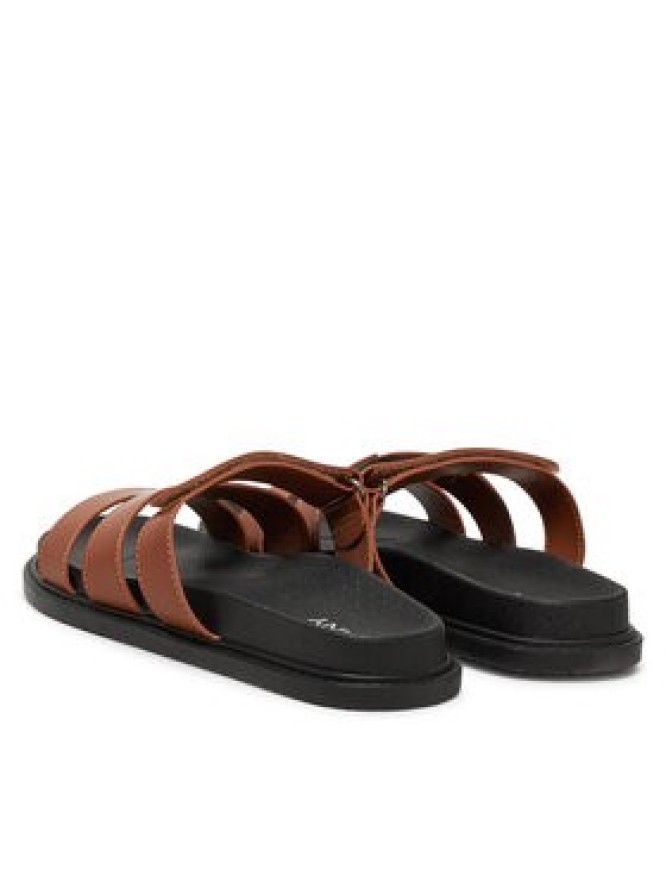 JENNY Klapki LB-P1941A-YLD Brązowy