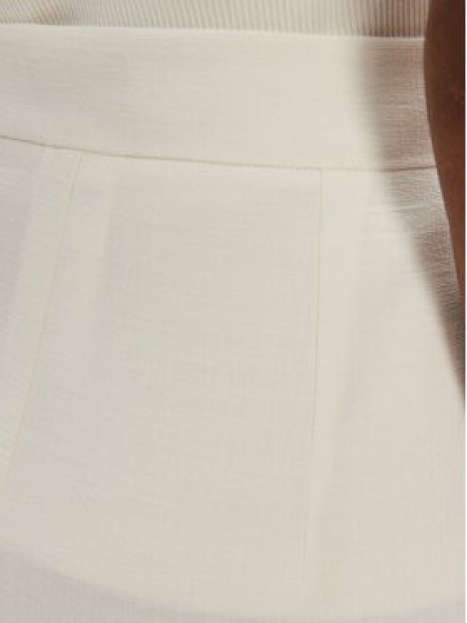 Marella Spódnica midi Getti 2515101051200 Écru Regular Fit