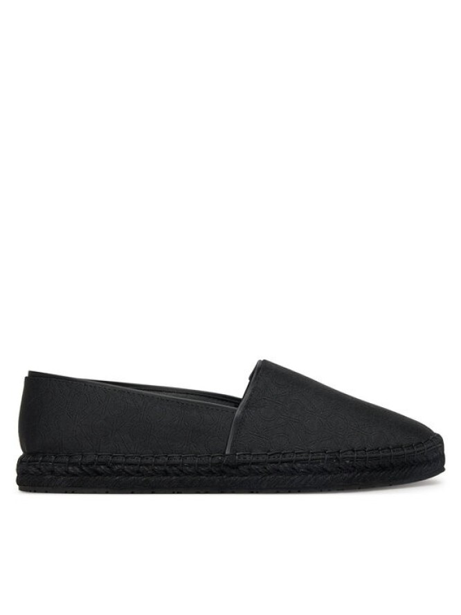 Calvin Klein Espadryle Flat Espadrille - Jacq HW0HW02467 Czarny
