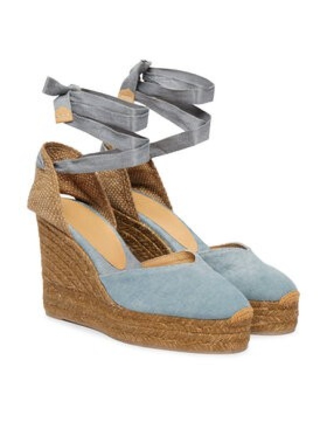 Castañer Espadryle Carina 25341 Niebieski