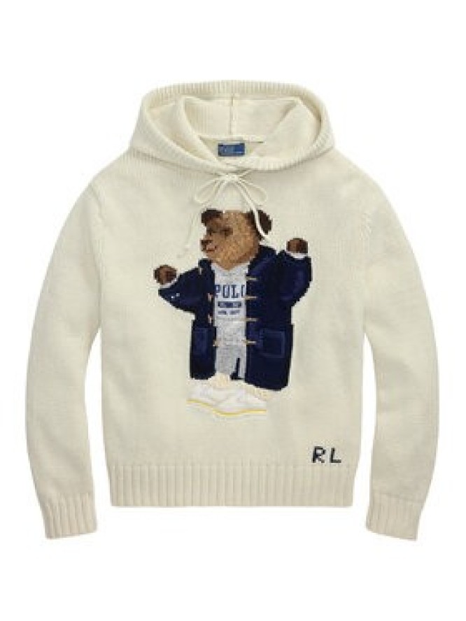 Polo Ralph Lauren Sweter 211972802001 Beżowy Relaxed Fit