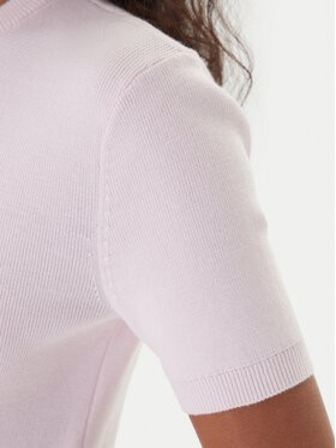 Tommy Jeans Sweter Essential DW0DW19336 Różowy Regular Fit