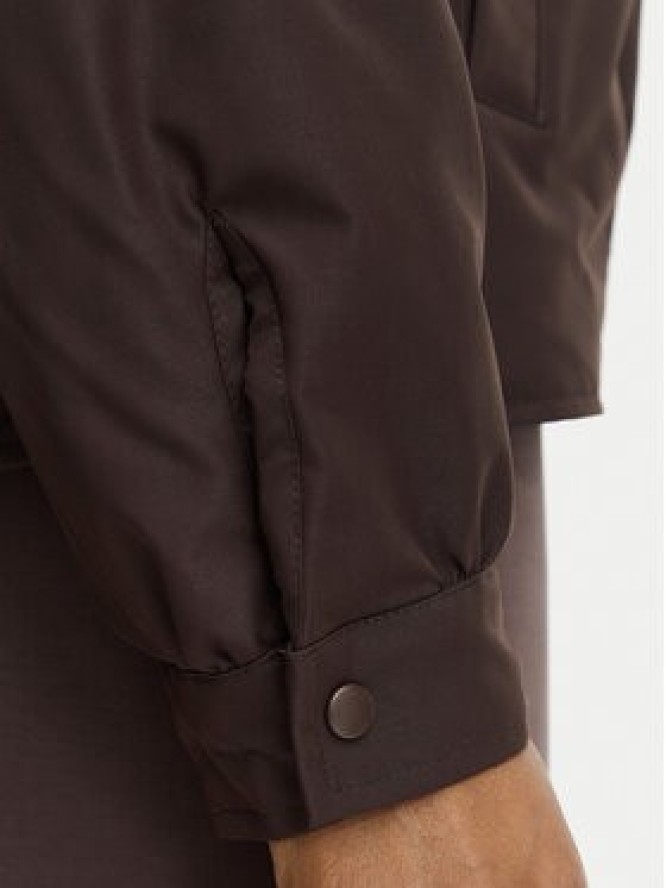 Guess Kurtka przejściowa V6YL11 W2871 Beżowy ciemny Regular Fit