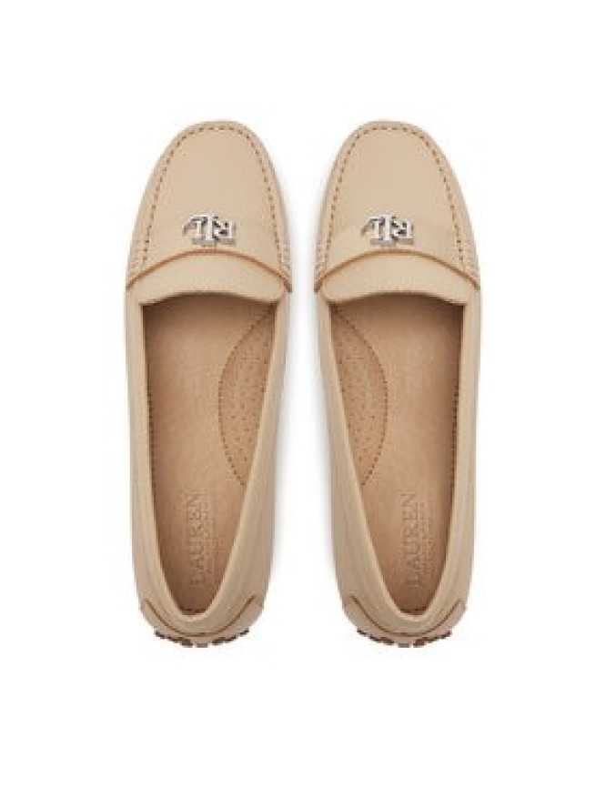 LAUREN RALPH LAUREN Mokasyny Barnsbury 802942768011 Beżowy