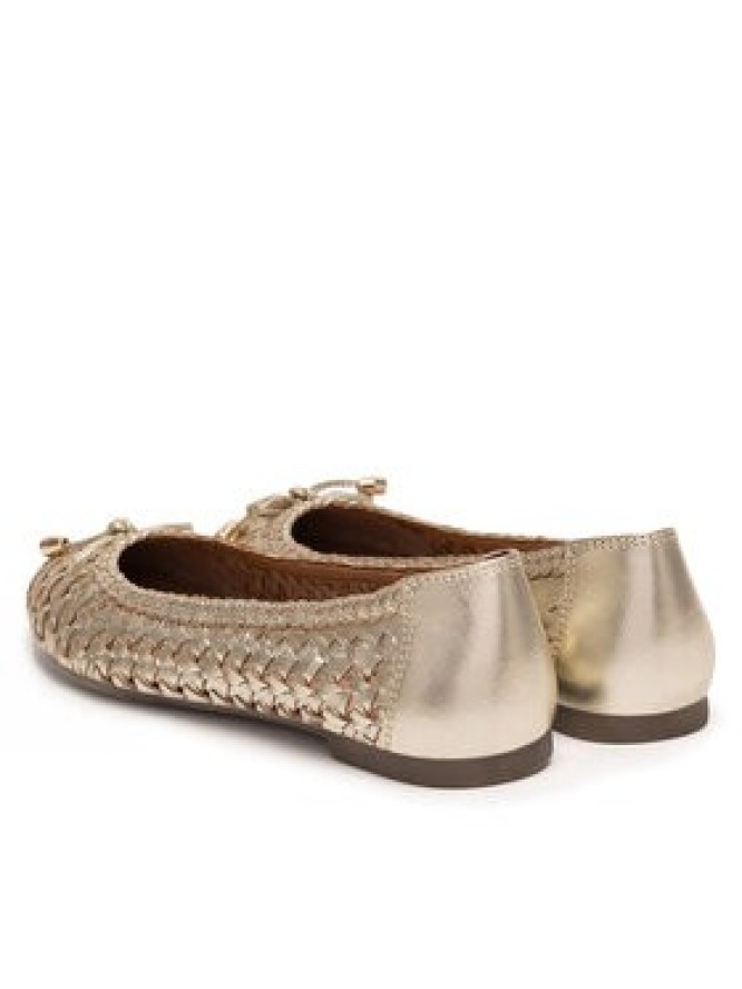 Lasocki Baleriny WI45-550-01 Złoty