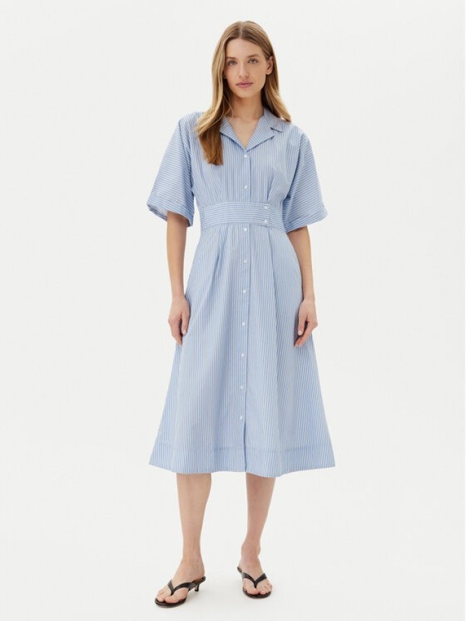 YAS Sukienka koszulowa Astor 26037276 Niebieski Regular Fit