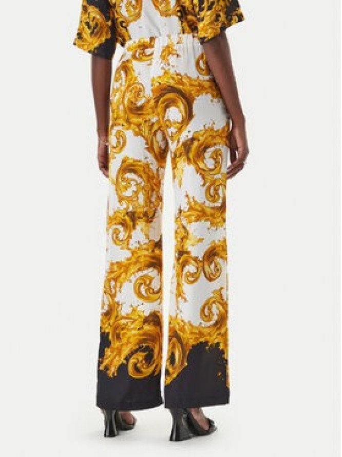 Versace Jeans Couture Spodnie materiałowe 80HAA1P2 NS833 Żółty ciemny Regular Fit
