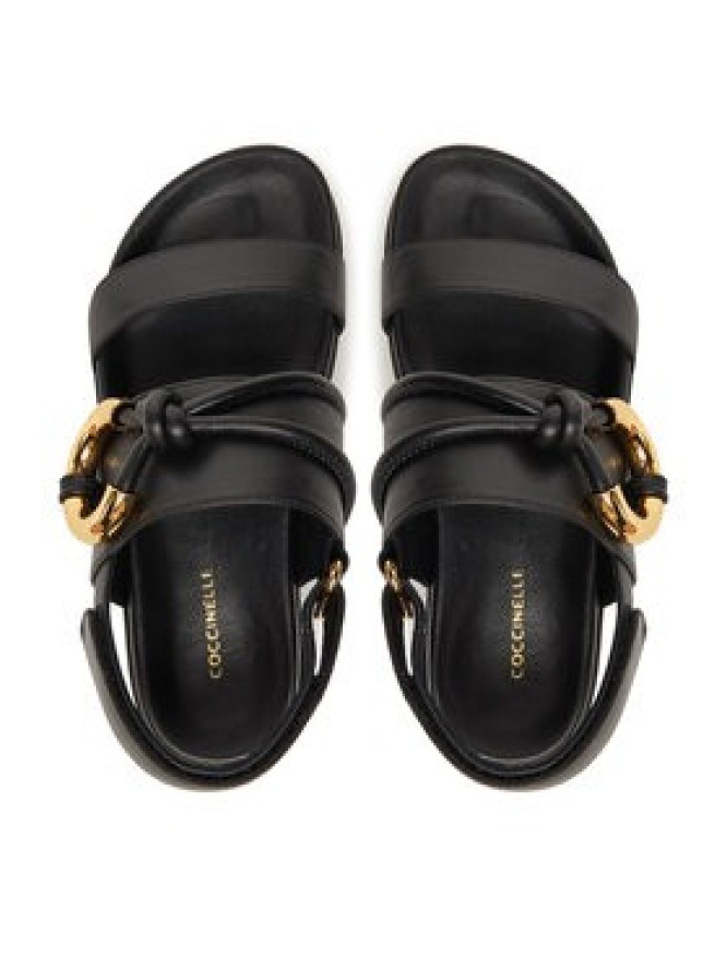 Coccinelle Sandały E4 SGH 18 01 01 Czarny