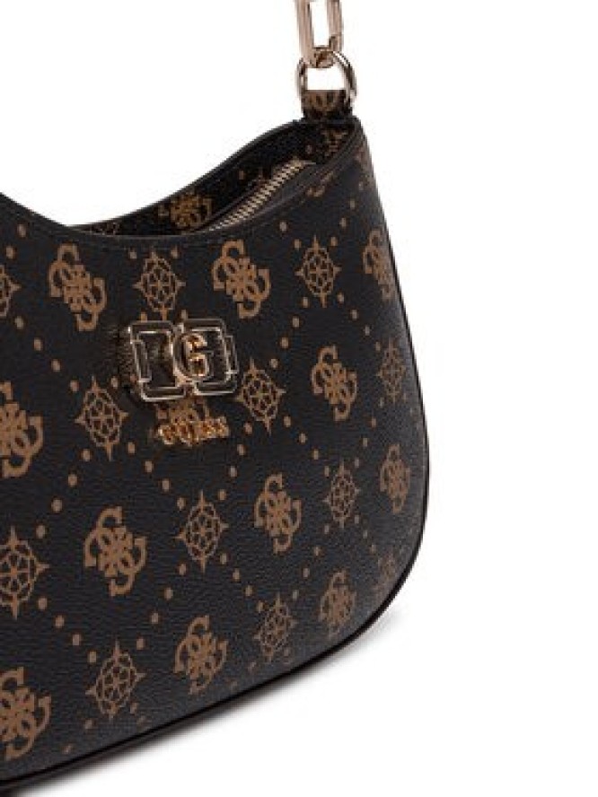 Guess Torebka Emelie Logo HWGP99 28180 Brązowy