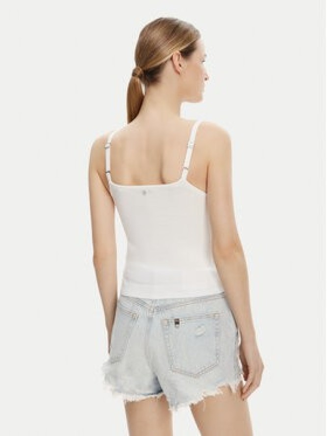 Guess Top W5GR47 Z3MN2 Biały Regular Fit