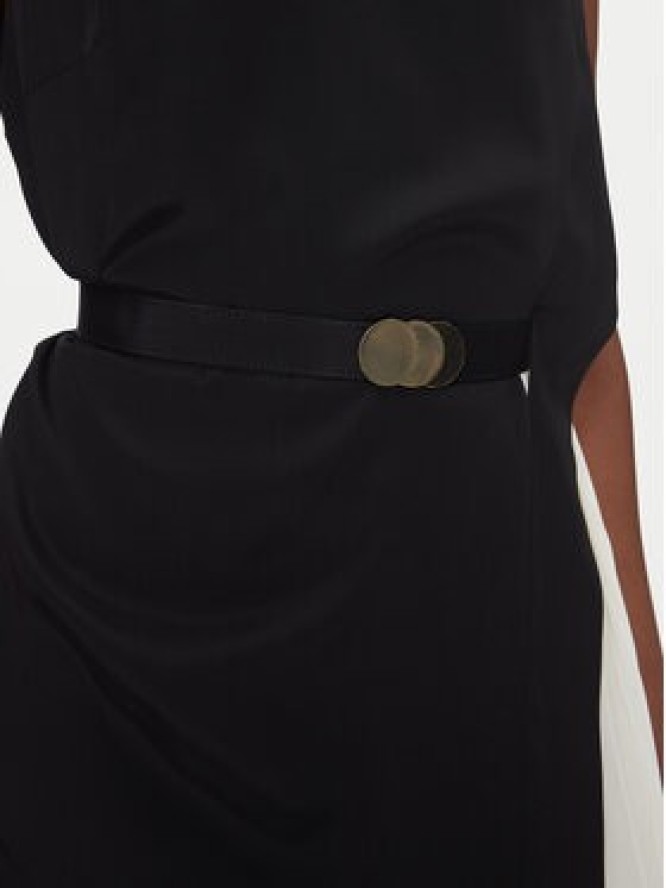 Simona Corsellini Sukienka koktajlowa P25CPAB01001 Kolorowy Slim Fit