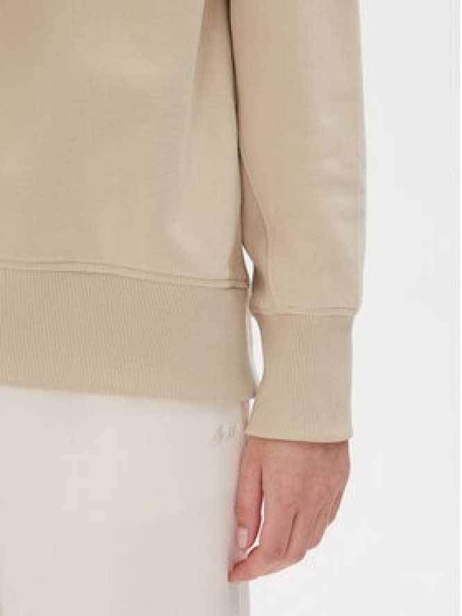 BOSS Bluza 50540266 Beżowy Regular Fit