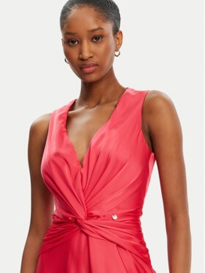 Rinascimento Sukienka wieczorowa CFC0122455003 Różowy Regular Fit