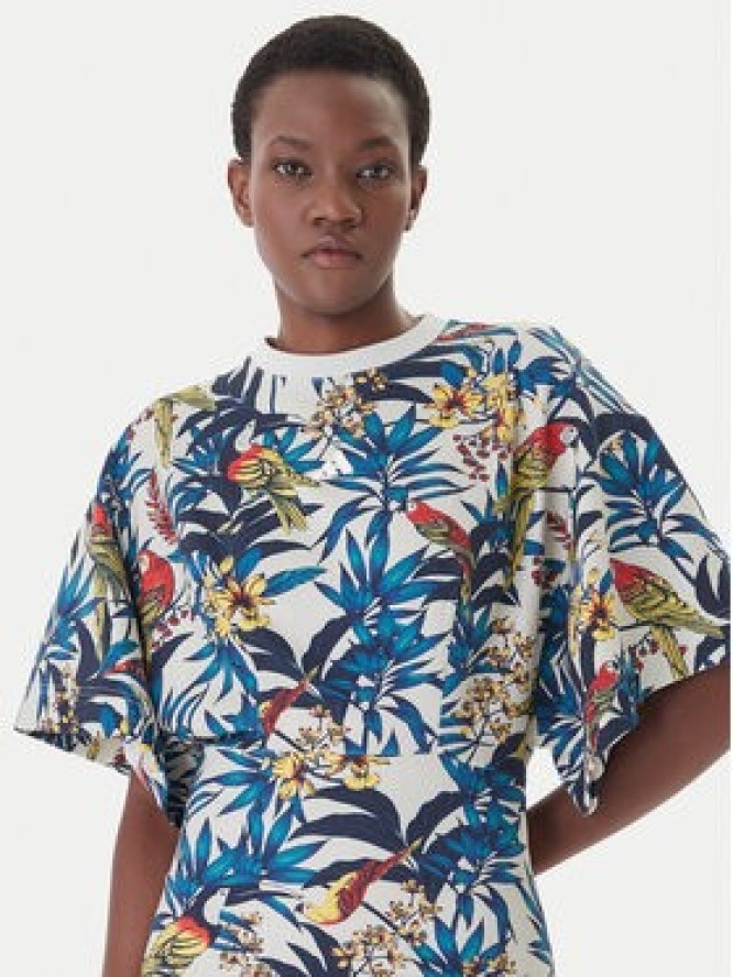 adidas Sukienka codzienna Farm Rio KD2194 Niebieski Oversize