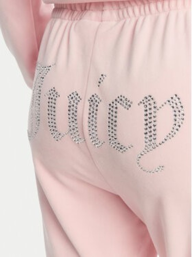Juicy Couture Spodnie dresowe Tina JCAPW045 Różowy Regular Fit