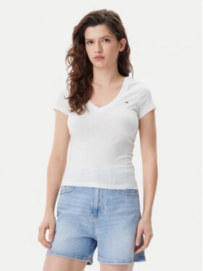 Tommy Jeans Komplet t-shirtów DW0DW21367 Kolorowy Slim Fit