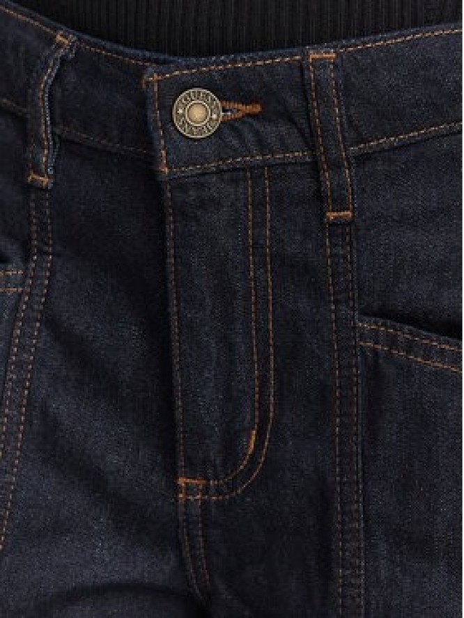 Guess Jeans Jeansy W6YA05 D1179 Granatowy Wide Leg