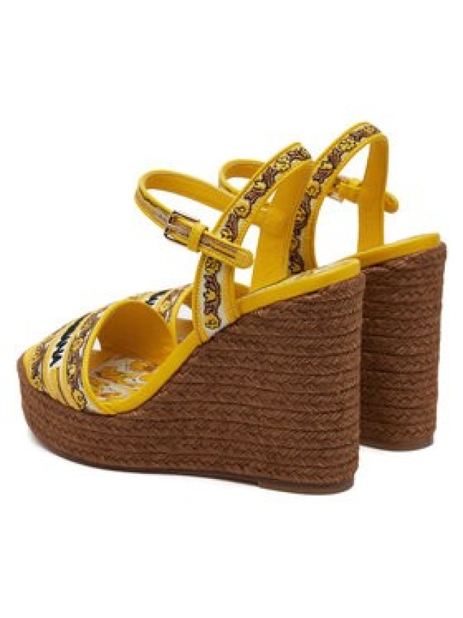 Dolce&Gabbana Espadryle CZ0318 AV804 Żółty
