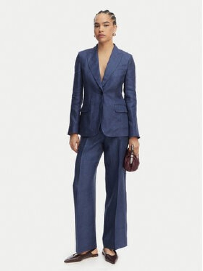 Weekend Max Mara Marynarka Nalut 2615041072 Granatowy Regular Fit