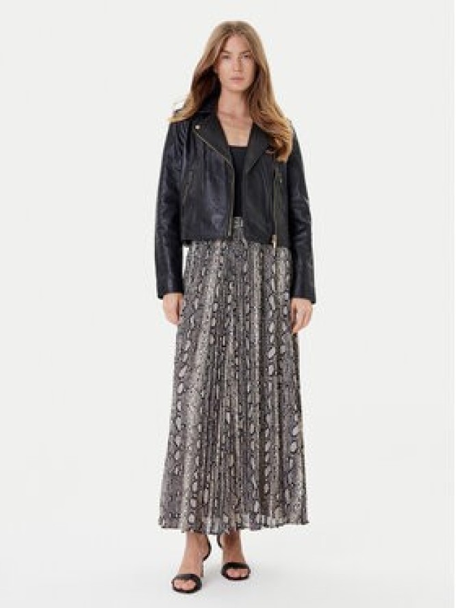 MICHAEL Michael Kors Spódnica plisowana MT570J5ABE Beżowy Regular Fit