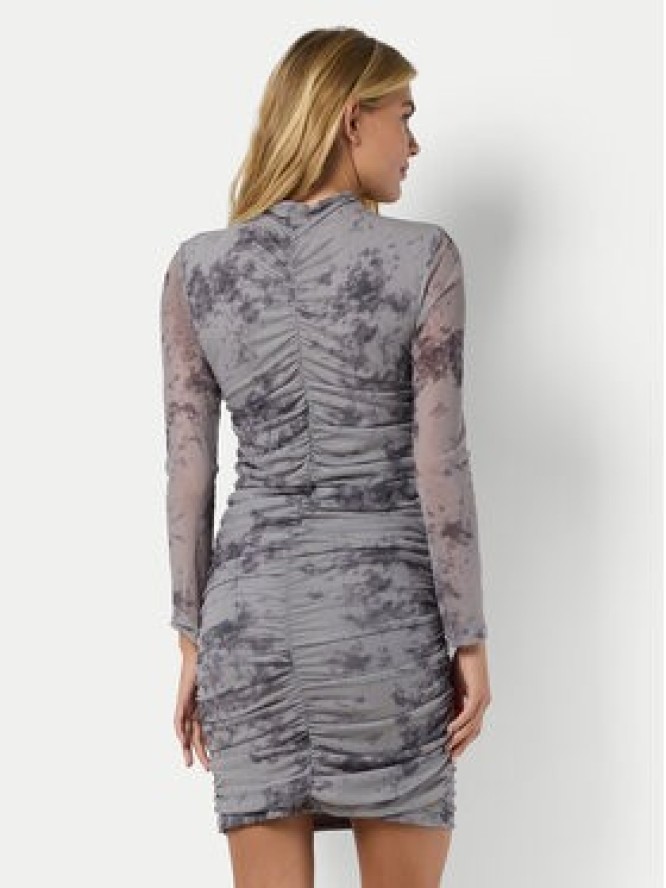 Noisy May Sukienka codzienna Iggy 27031596 Szary Slim Fit