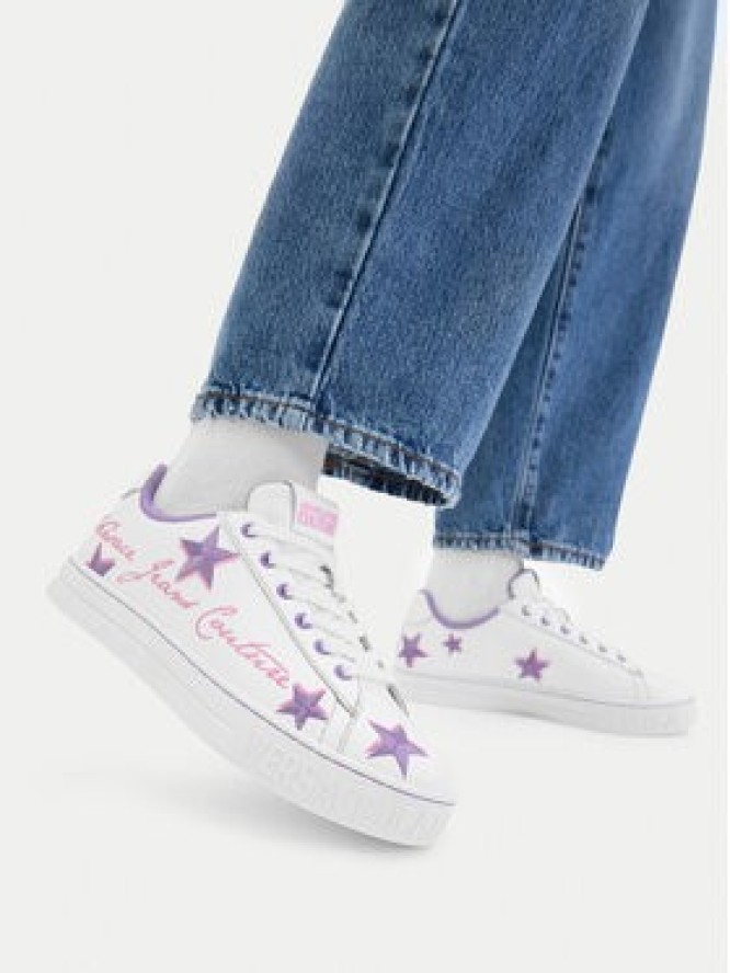 Versace Jeans Couture Sneakersy 80VA3SK4 ZPB74 MD7 Biały