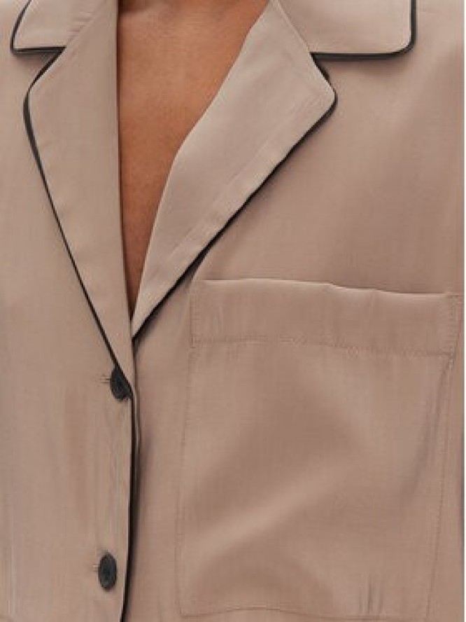 ACCESS FASHION Koszula 53-7043-405 Beżowy Loose Fit