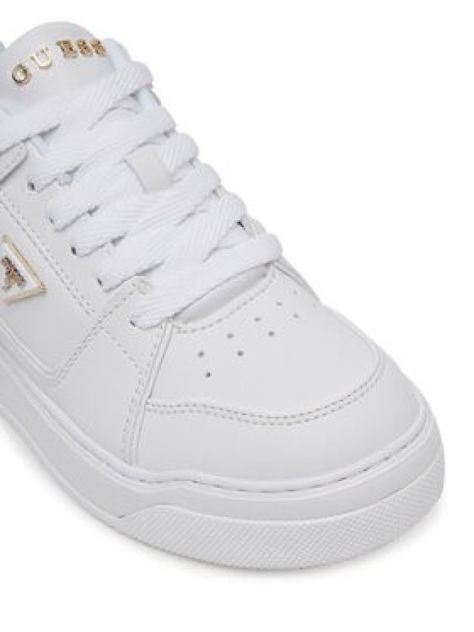 Guess Sneakersy FLTDEL ELE12 Biały