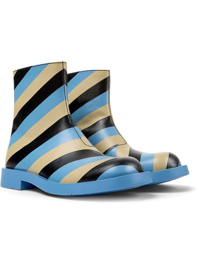 Camper Skórzane botki ze wzorem rozmiar: 38