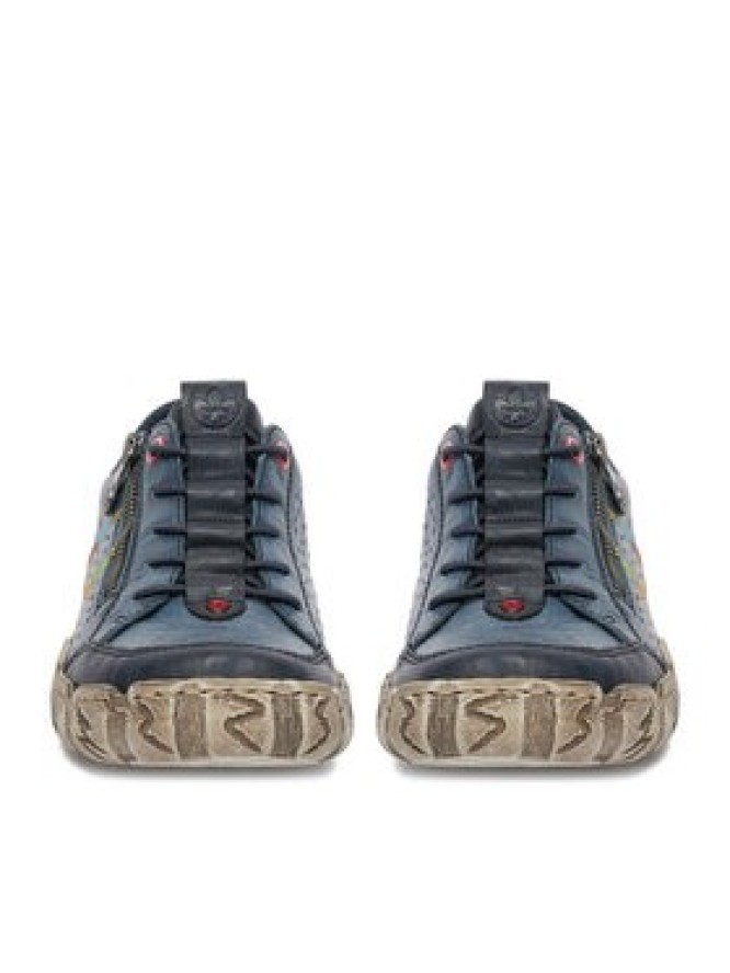 Rieker Półbuty L0357-12 Niebieski