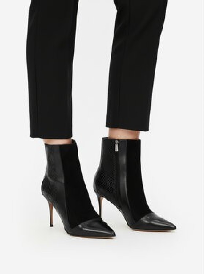 Eva Minge Botki EO-DELLA-GLC9036-5.5-888 Czarny