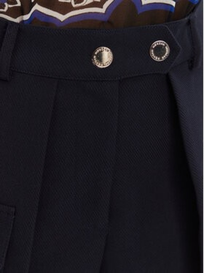 Morgan Szorty materiałowe 251-SHONAU Granatowy Straight Fit