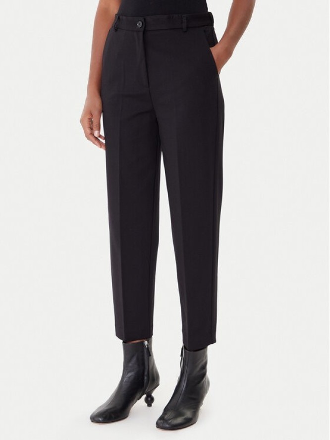 ViCOLO Spodnie materiałowe TF0229 Czarny Regular Fit