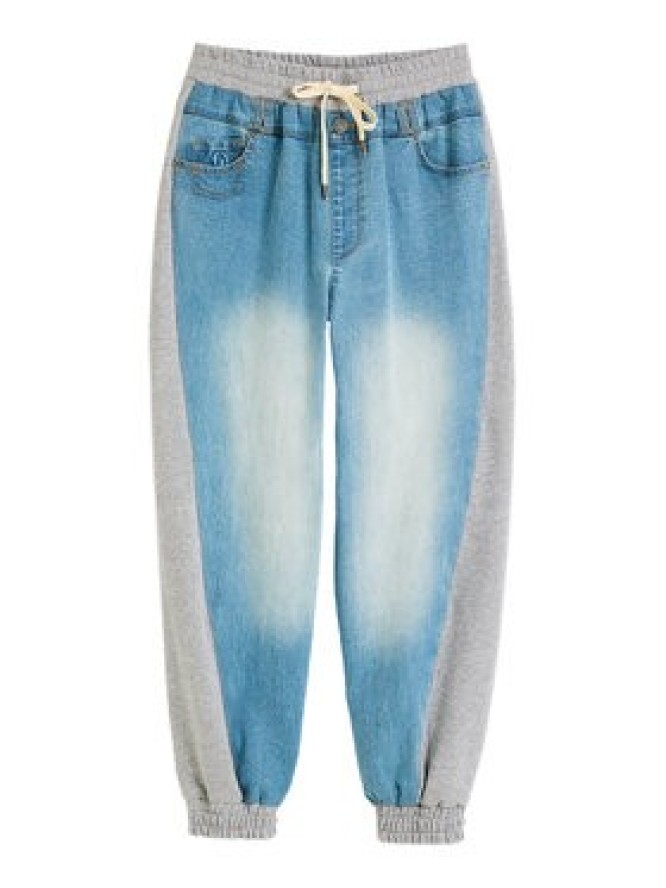 Desigual Spodnie dresowe Sportti 26SWDD42 Szary Relaxed Fit