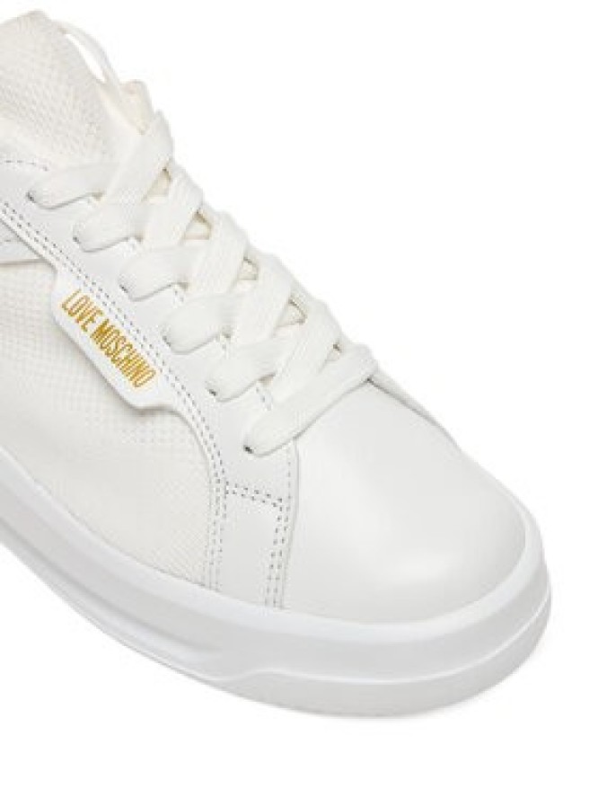 LOVE MOSCHINO Sneakersy JA15055G1OIZ010B Biały