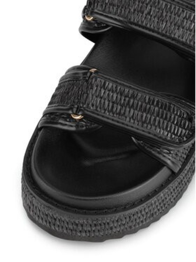 Badura Sandały BEGONIA-TS6165-01 Czarny