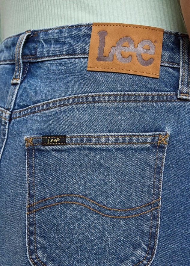 DAMSKA SPÓDNICA LEE MINI SKIRT FACETS OF BLUE 112349008