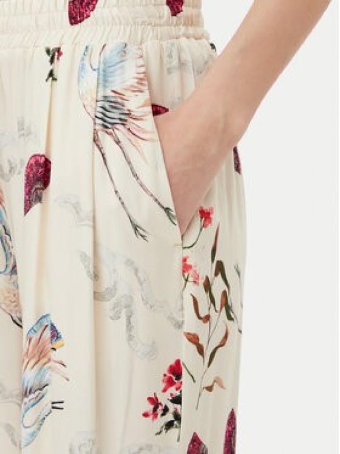 ViCOLO Spodnie materiałowe TD0814 Beżowy Relaxed Fit