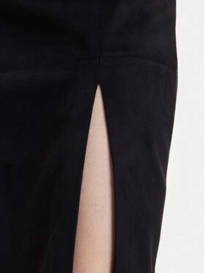 ONLY Spódnica z imitacji skóry Loline 15357433 Czarny Regular Fit