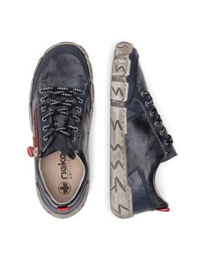 Rieker Półbuty L0302-14 Niebieski