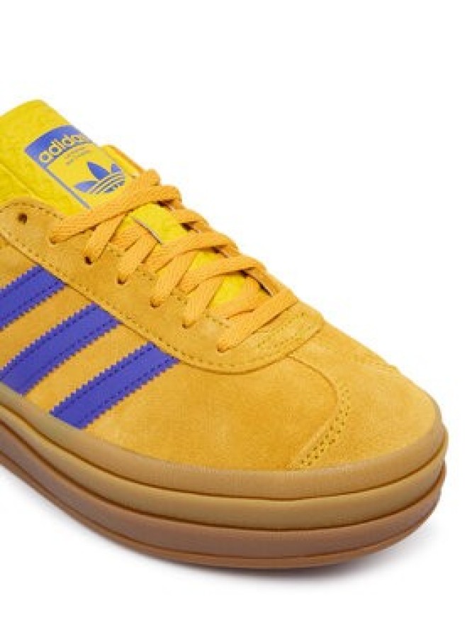 adidas Sneakersy Gazelle Bold KI7212 Żółty