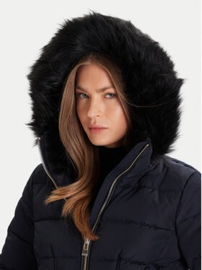 Morgan Kurtka puchowa 252-GITELA Granatowy Regular Fit