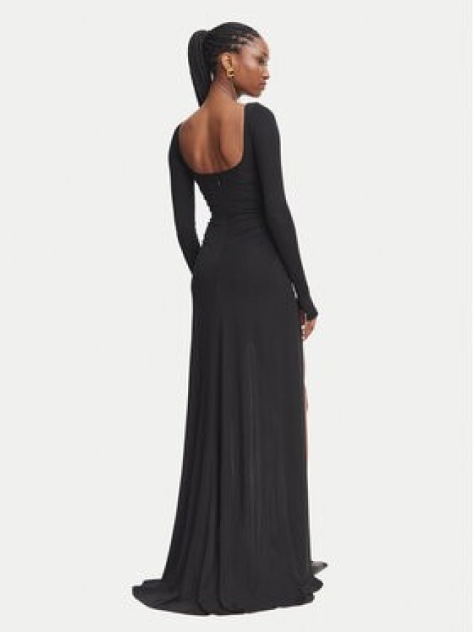 Elisabetta Franchi Sukienka wieczorowa AB-R35-67E2-V660 Czarny Slim Fit