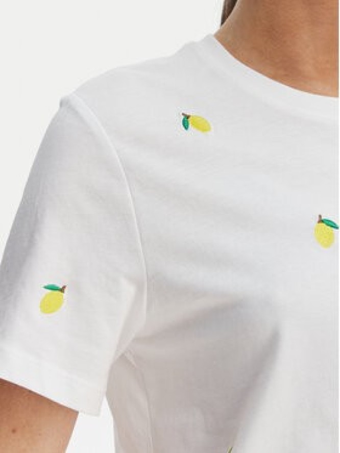 ONLY T-Shirt Ketty 15288473 Biały Regular Fit